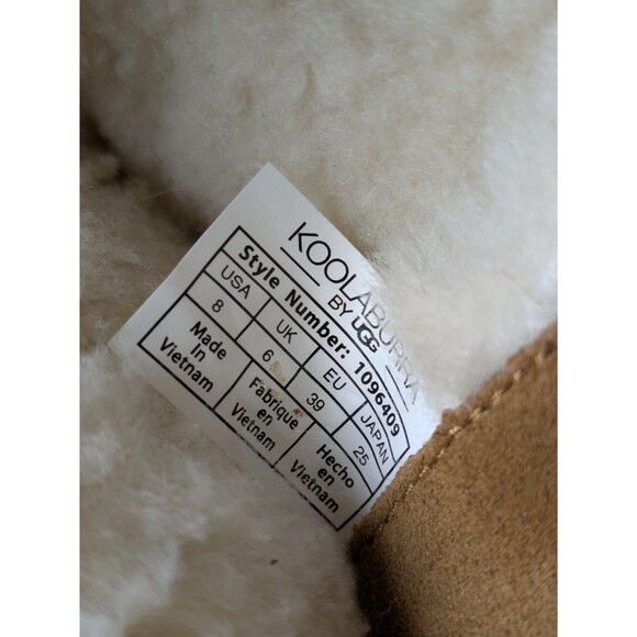 KOOLABURRA by UGG Women's Size 8 Chestnut Brown Suede Kinslei Winter Boots - Picture 9 of 11